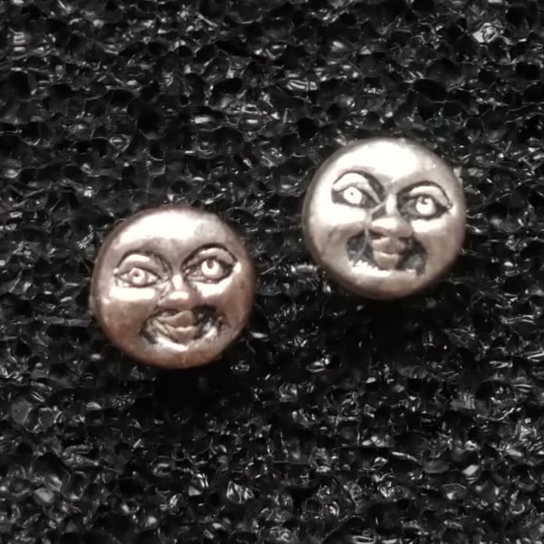 Smiley Face Stud Earrings