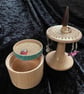 Earring display stand hand turned and unique - Image 3