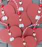 Sea Glass Lovebirds Heart, Handmade Wedding & Engagement Keepsake, Romantic Gift - Image 9