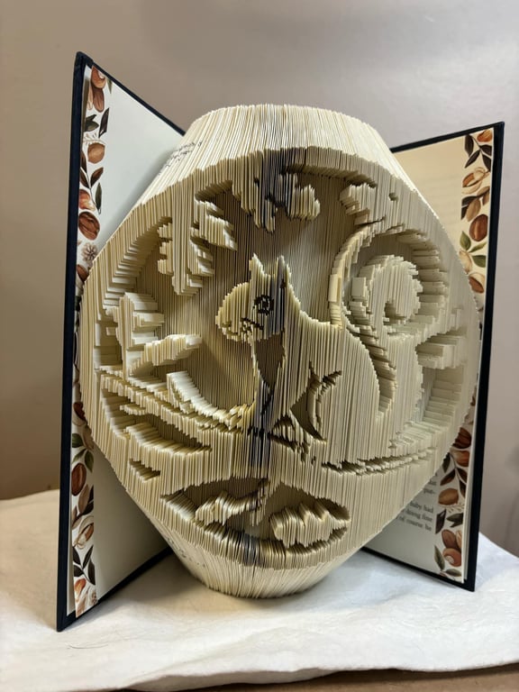 Squirrel COMBI Book Folding Pattern - EMAILED PDF PATTERN