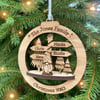 Personalised Family Christmas Ornament