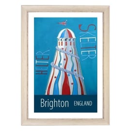 Brighton travel poster print by Susie West