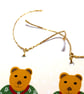 9 Pack Teddy christmas gift tags, gift wrapping accessory - Image 4