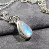 Rainbow Moonstone necklace