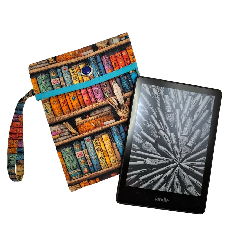 Kindle, e reader quilted padded cover sleeve pouch.