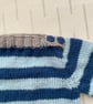 Blue striped jumper - Image 3