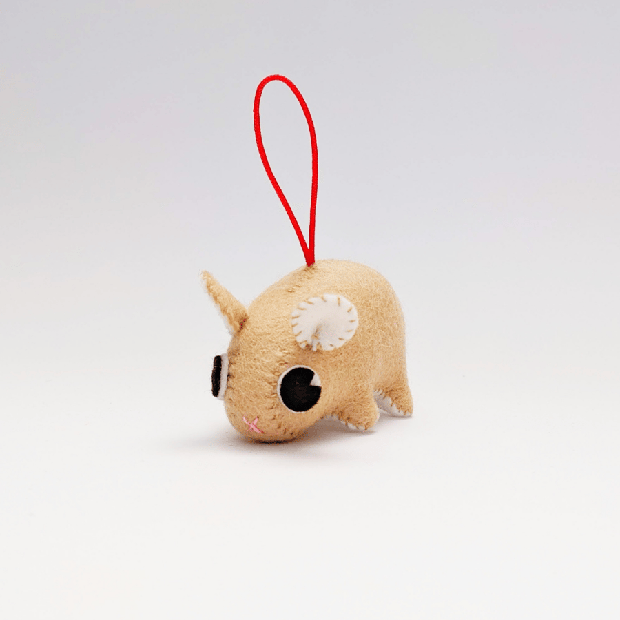 Cute Hamster hanging ornament
