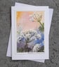 Cow Parsley. Blank Card. Original Painting 260147 - Image 3