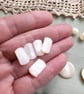 Vintage natural shell buttons, with shanks, in an variety of sizes and shapes - Image 5