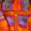 Bright striped baby hoodie 