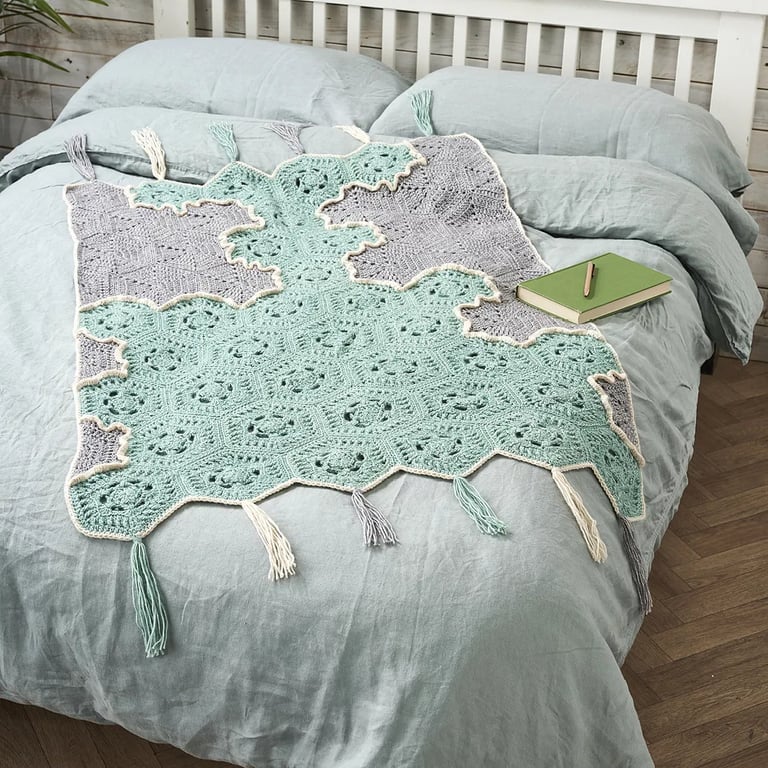 Giant's Causeway blanket pattern