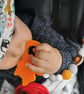 Pamkin Fox 2pcs Dummy Clip with Ring Gift Set