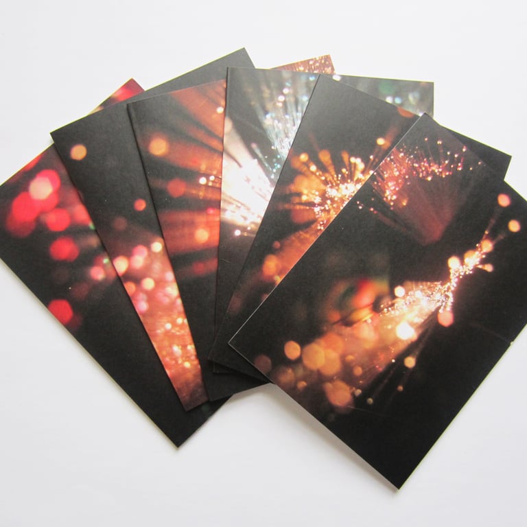 Galaxy Stars Christmas Greetings Cards Set of 6