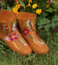 Handmade Felted Merino Wool Socks – Size EU 37 - Image 2