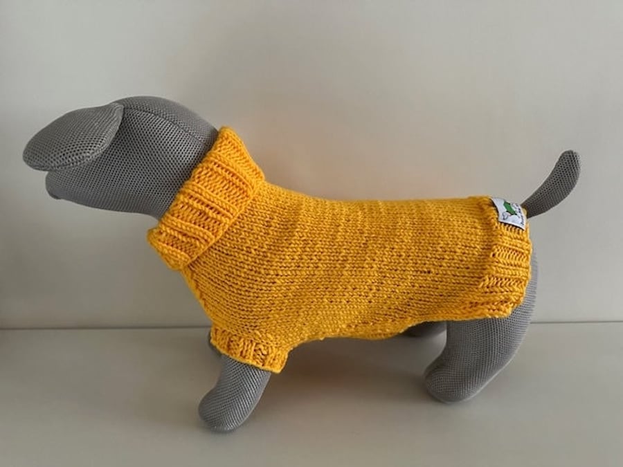 Dog Jumper - Ideal for an XS or Chihuahua sized Dog - Roll Neck 