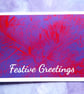 Purple Pines Vibrant Christmas Card - Image 2