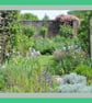 Blank Lincolnshire Cottage Garden Card A5