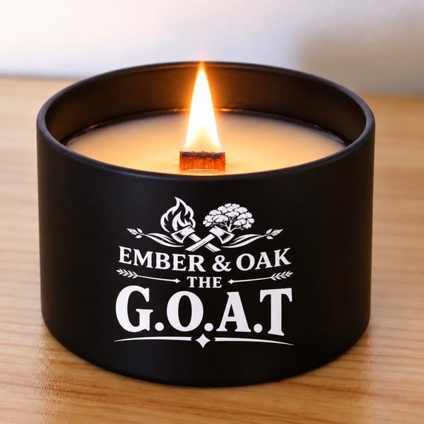 The G.O.A.T – Le Male Inspired Luxury Scented Candle 8oz