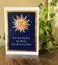 Celestial Romance Greetings Card - Image 3