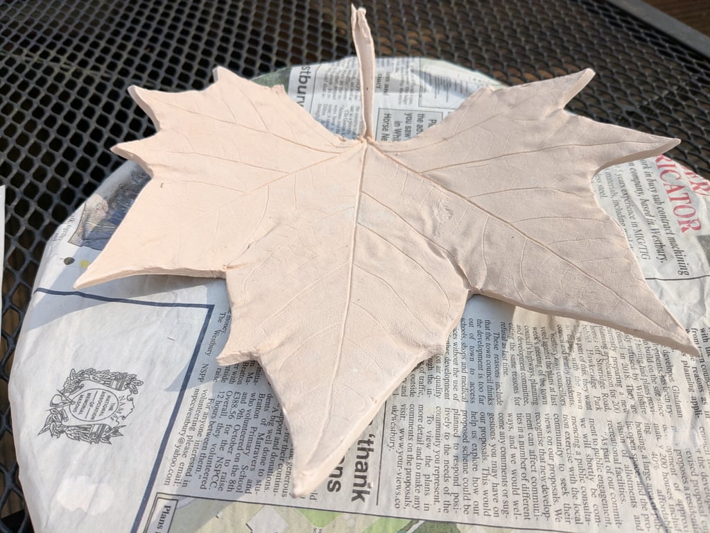 CUSTOM ORDER DO NOT BUY Jandmade porcelain paper clay leaf dish 