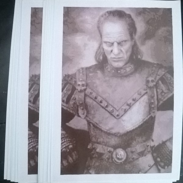 Vigo Ghostbusters pixel painting print