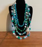 Ocean Mist Layered Necklace Collection - Image 1