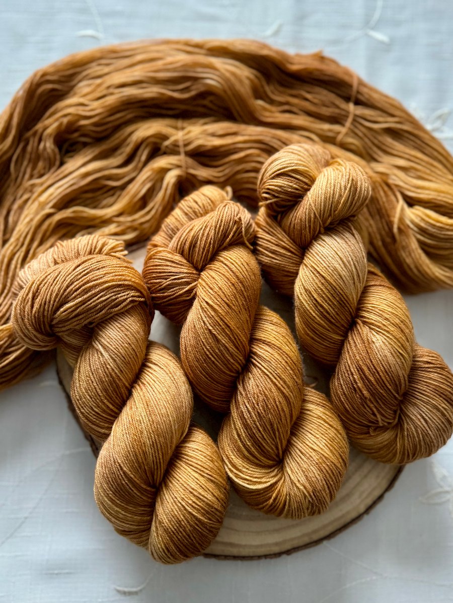 CLEARANCE: Hand Dyed Yarn, 4ply Merino Nylon 