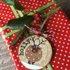 Personalised gift tags : Xmas stocking tags
