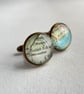 Personalised Silver Plated Map Cufflinks, Weddinh Anniversary Gift for Him - Image 5