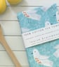 'Twitters' Bird Pattern Tea Towel - Image 3
