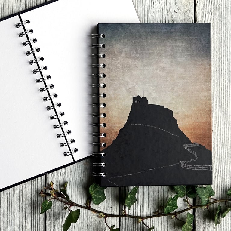 Lindisfarne A5 Spiral Bound Notebook