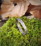 Sterling silver forged band - Image 8