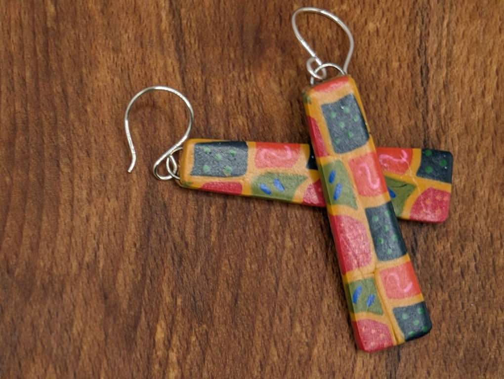 Autumn drop earrings 