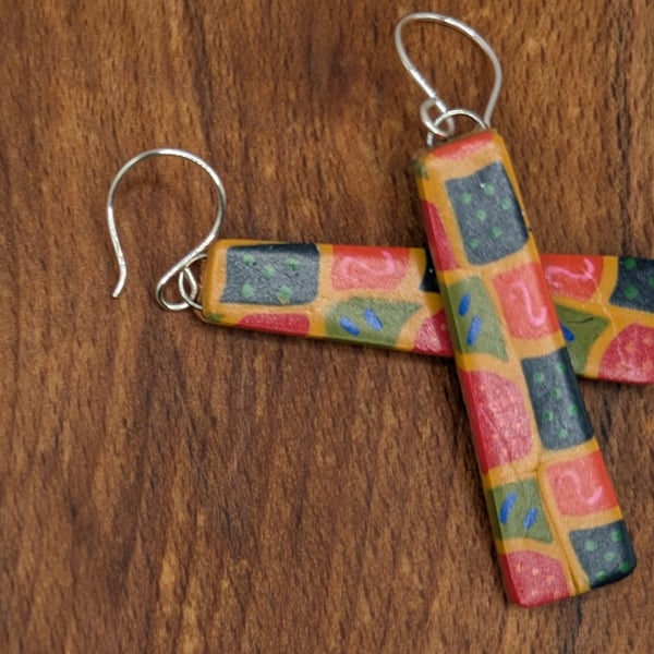 Autumn drop earrings 