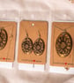 Floral Wooden Jewellery Set – Matching Necklace & Earrings Gift - Image 5