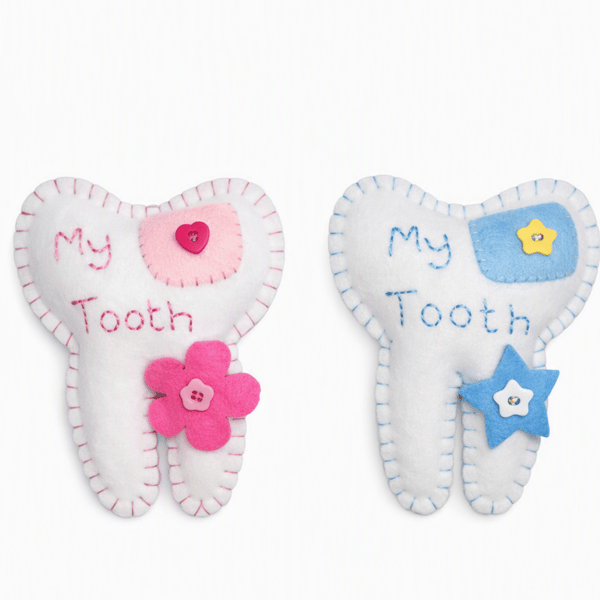 Felt Tooth Fairy Pillow Keepsake 