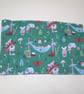 Cute Mice Fabric Pencil Roll includes 8 pencils - Image 2