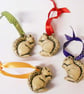 Tree decorations Adorable Abney Park Squirrel Ceramic.. - Image 5