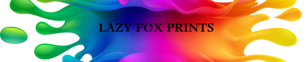 Lazy fox Prints