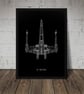 X-Wing Print - Star Wars