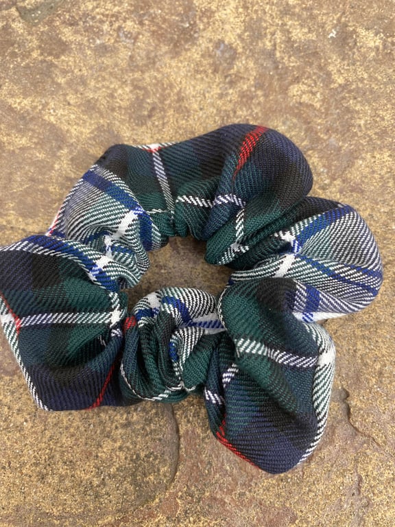 MacKenzie Dress Tartan Hair Scrunchie