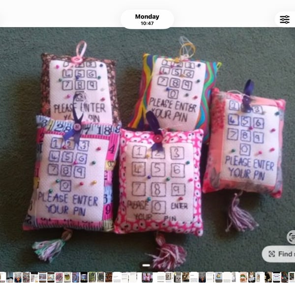 Pretty and useful pin cushions