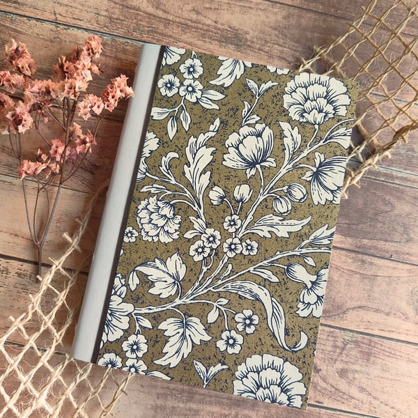 Vintage Style Notebook - Lined - A6