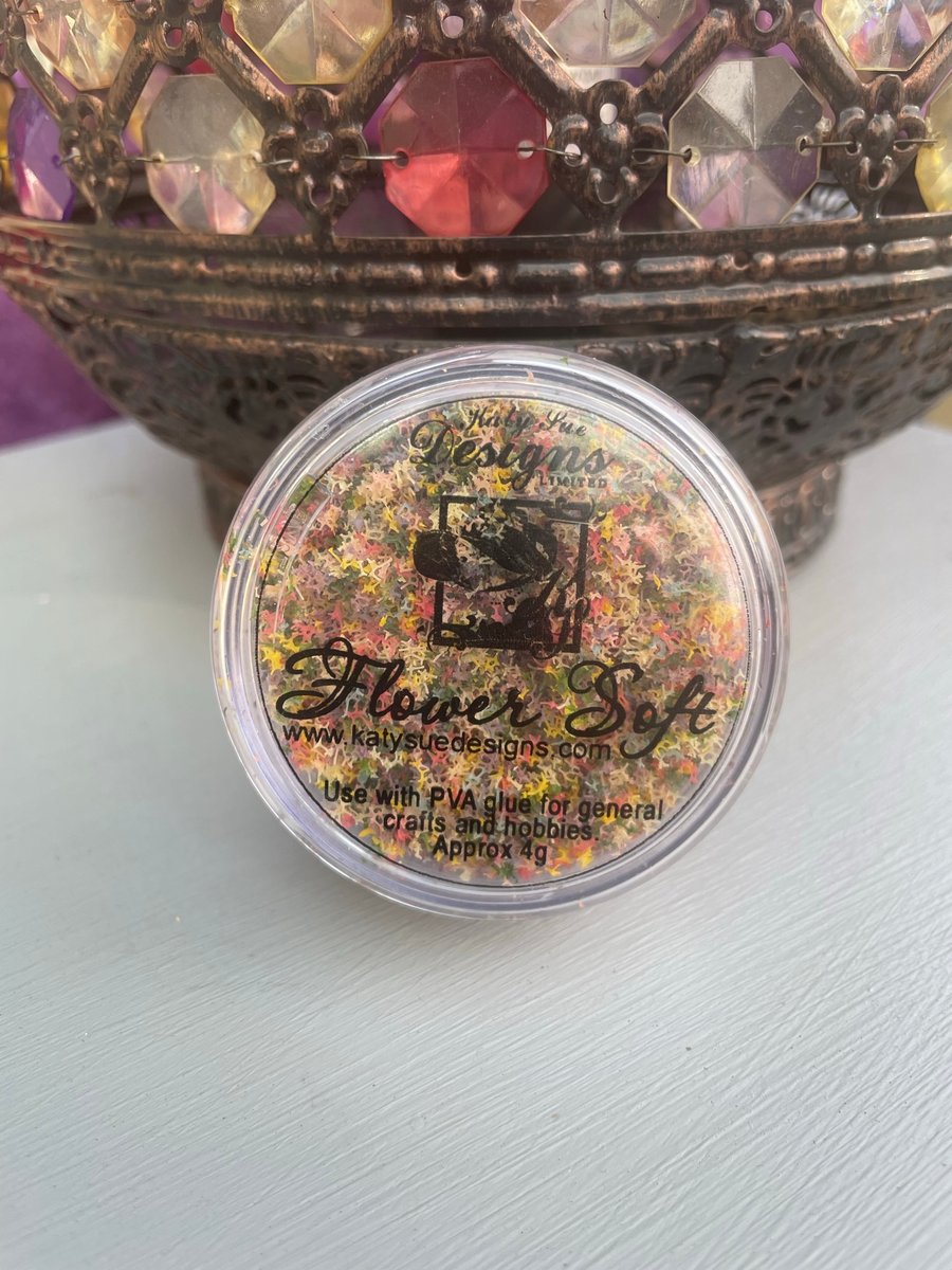 Flower soft by Katy Sue designs, 4g pot soft heather colour