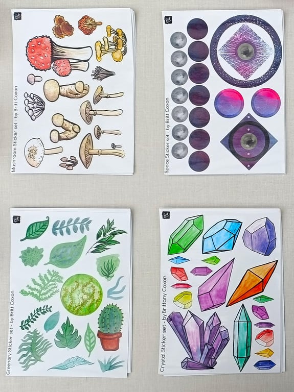 Sticker Set Collection