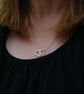 Minimalist 14ct Filled Gold & Sterling Silver Wire Linked Necklace - Image 5