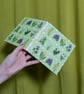 Square Hardcover Sketchbook with Spring Foraging Design - Image 9
