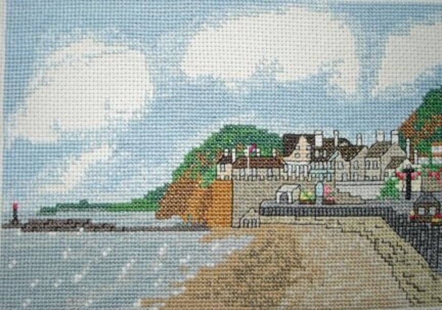 Sidmouth in Devon cross stitch kit