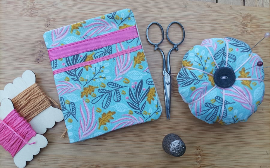 Needlecase and pin cushon