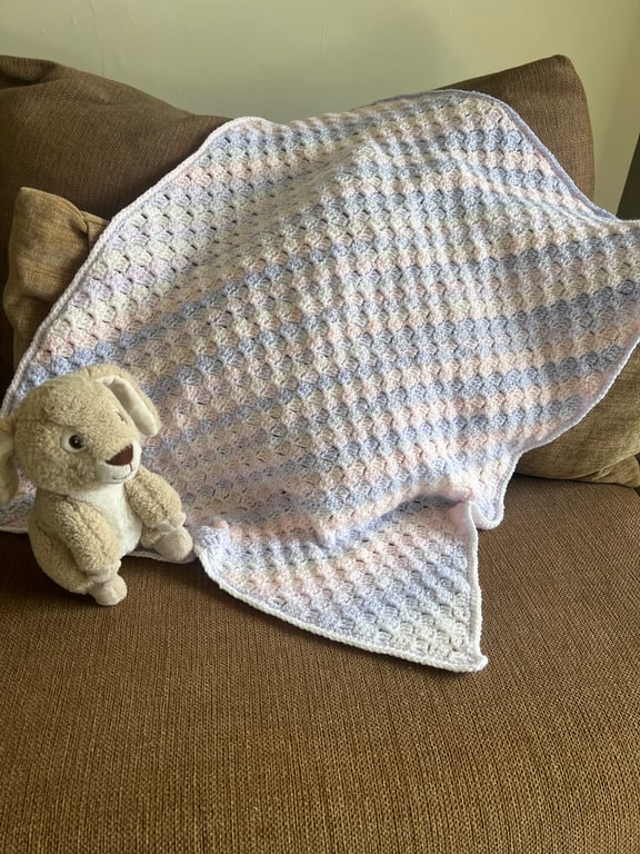 Handmade Baby Blanket - Perfect for Prams!
